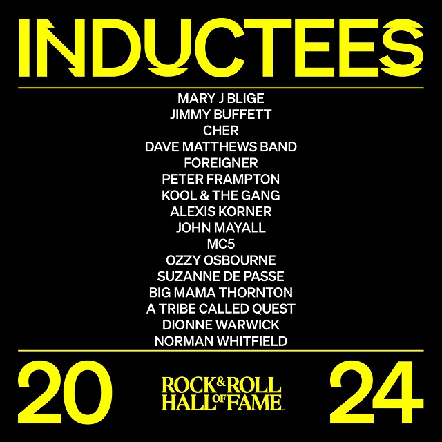 Rock & Roll Hall of Fame 2024: Ozzy, Peter Frampton, Cher y más
